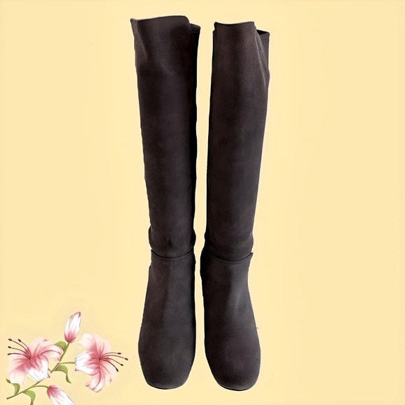 Donald Pliner Cayden Tall Suede Boots - Picture 3 of 8